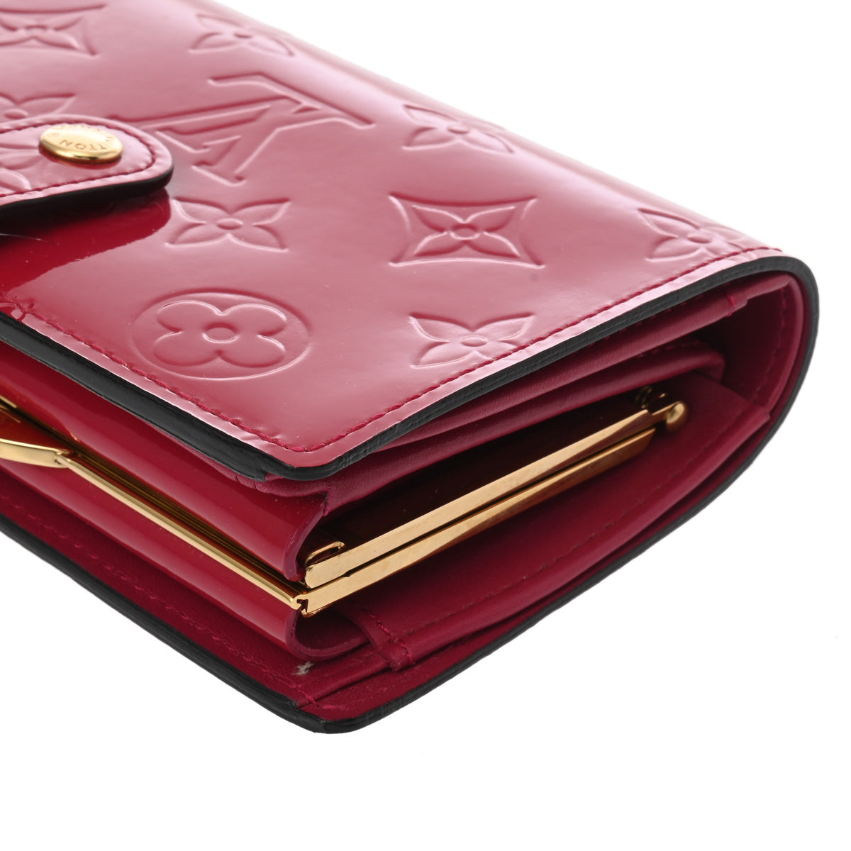 ルイヴィトン ポルトフォイユヴィエノワ 14125 ローズアンディアン