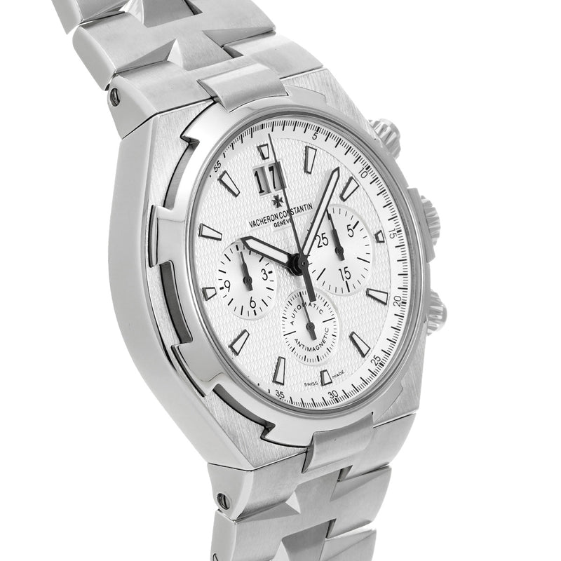 ヴァシュロンコンスタンタン オーヴァーシーズ クロノグラフ 49150/B01A ホワイト メンズ 腕時計 自動巻き 中古 銀蔵
