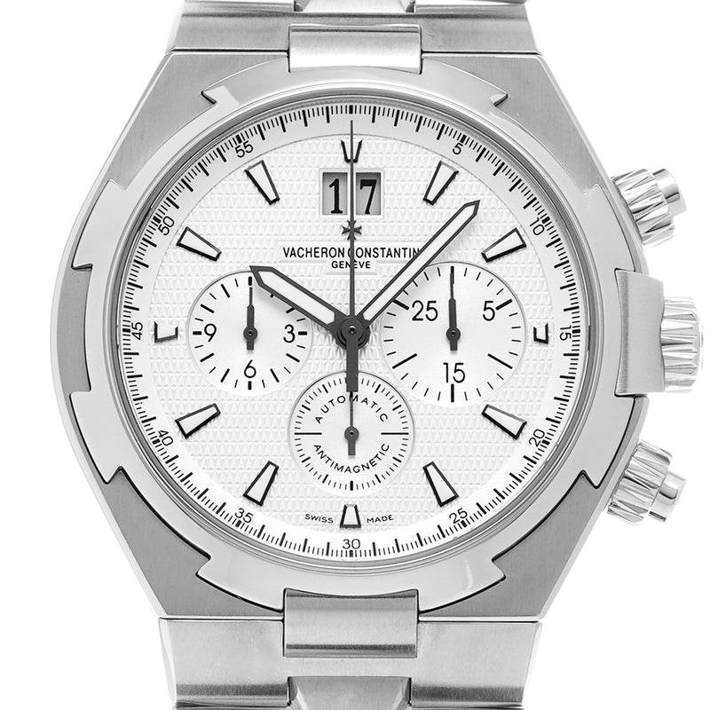 ヴァシュロンコンスタンタン オーヴァーシーズ クロノグラフ 49150/B01A ホワイト メンズ 腕時計 自動巻き 中古 銀蔵