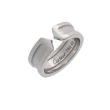 CARTIER カルティエ C2 リング #49 9号 レディース K18ホワイトゴールド WG リング・指輪 Aランク 中古 銀蔵