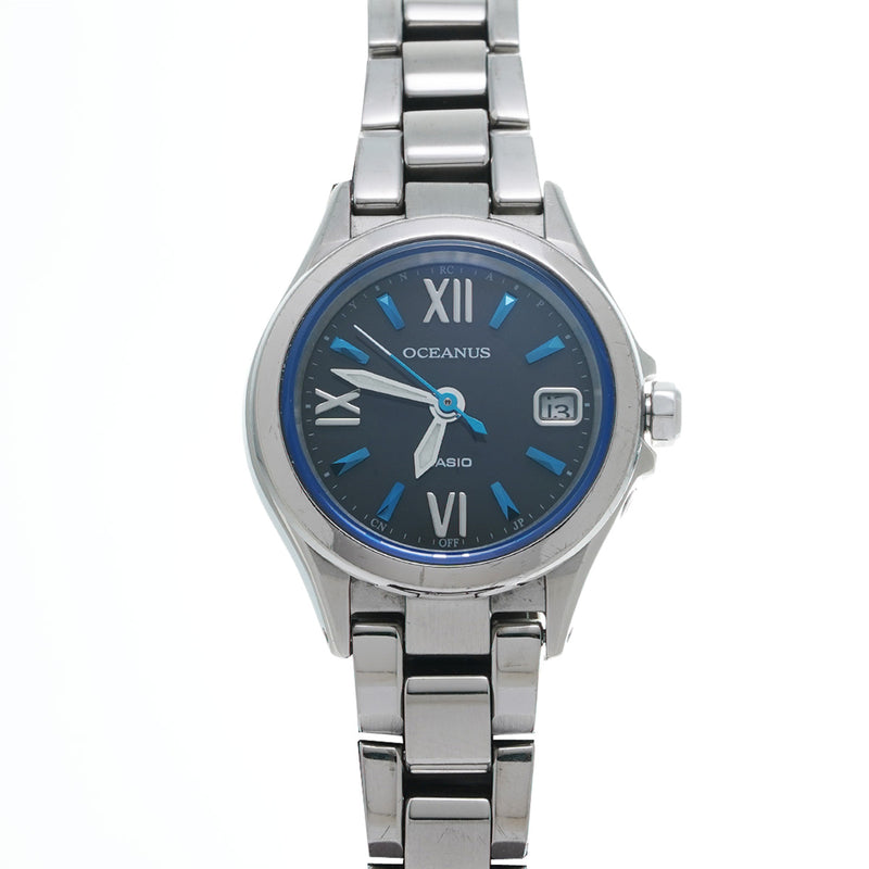 カシオ オシアナス OCW-70J-1AJF ブラック レディース 腕時計 ソーラー 中古 銀蔵
