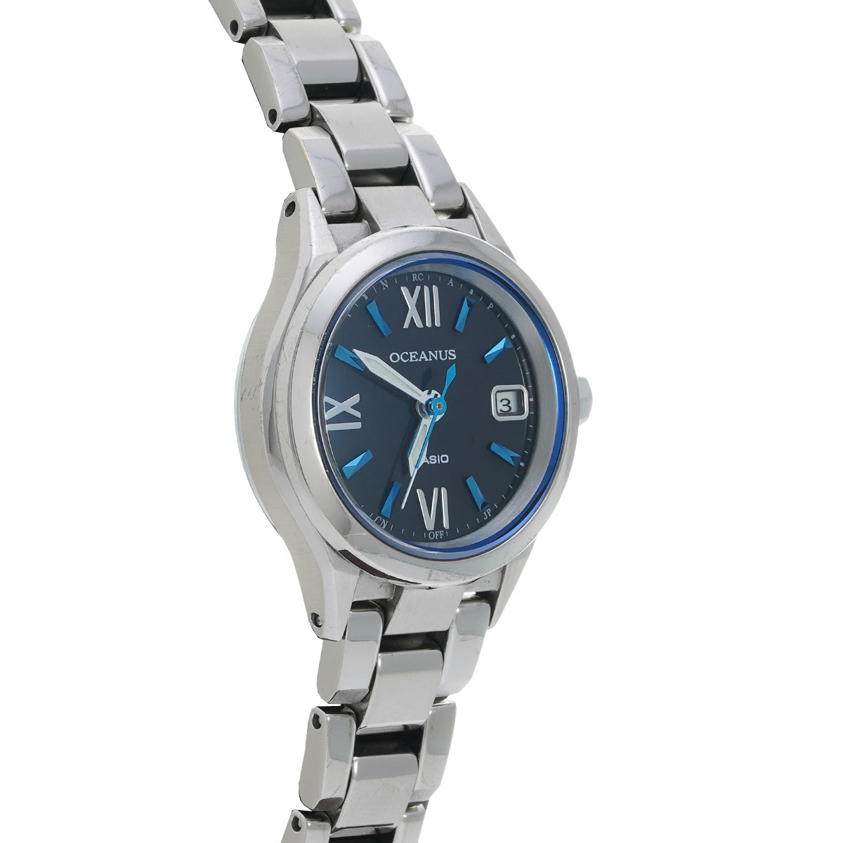 カシオ オシアナス レディース 腕時計 OCW-70J-1AJF CASIO 中古 – 銀蔵