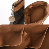 LOUIS VUITTON ルイヴィトン モノグラム ティヴォリ GM ブラウン M40144 レディース モノグラムキャンバス ハンドバッグ Bランク 中古 銀蔵