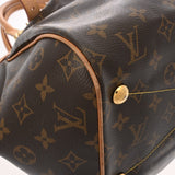 LOUIS VUITTON ルイヴィトン モノグラム ティヴォリ GM ブラウン M40144 レディース モノグラムキャンバス ハンドバッグ Bランク 中古 銀蔵