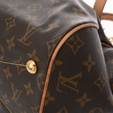 LOUIS VUITTON ルイヴィトン モノグラム ティヴォリ GM ブラウン M40144 レディース モノグラムキャンバス ハンドバッグ Bランク 中古 銀蔵
