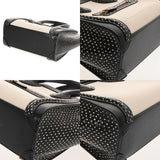 CELINE セリーヌ ラゲージ ナノ 2WAY ホワイト ブラック レディース パイソン レザー ハンドバッグ Bランク 中古 銀蔵
