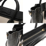 CELINE セリーヌ ラゲージ ナノ 2WAY ホワイト ブラック レディース パイソン レザー ハンドバッグ Bランク 中古 銀蔵