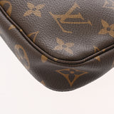 LOUIS VUITTON ルイヴィトン モノグラム ミニ ポシェット アクセソワール ブラウン M58009 レディース モノグラムキャンバス アクセサリーポーチ 新品 銀蔵