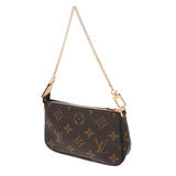 LOUIS VUITTON ルイヴィトン モノグラム ミニ ポシェット アクセソワール ブラウン M58009 レディース モノグラムキャンバス アクセサリーポーチ 新品 銀蔵