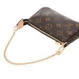 LOUIS VUITTON ルイヴィトン モノグラム ミニ ポシェット アクセソワール ブラウン M58009 レディース モノグラムキャンバス アクセサリーポーチ 新品 銀蔵
