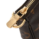 LOUIS VUITTON ルイヴィトン モノグラム ミニ ポシェット アクセソワール ブラウン M58009 レディース モノグラムキャンバス アクセサリーポーチ 新品 銀蔵