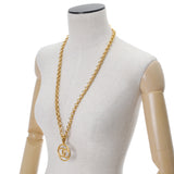 CHANEL シャネル ココマーク ヴィンテージ 93年モデル ゴールド金具 レディース GP ネックレス Aランク 中古 銀蔵