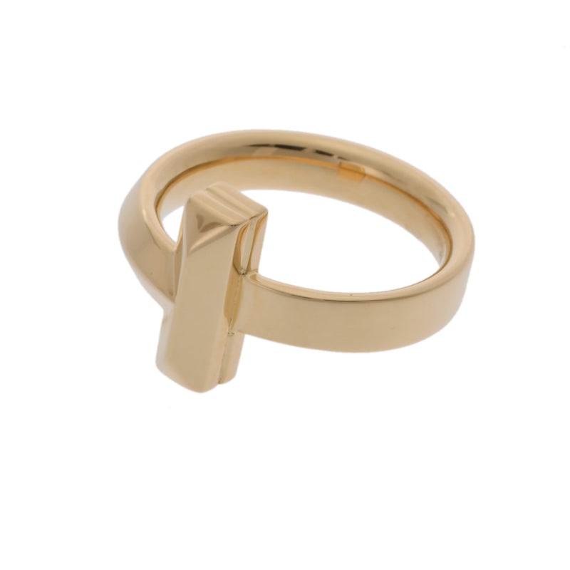 TIFFANY&Co. ティファニー Tワンリング #13 13号 レディース K18イエローゴールド YG リング・指輪 Aランク 中古 銀蔵