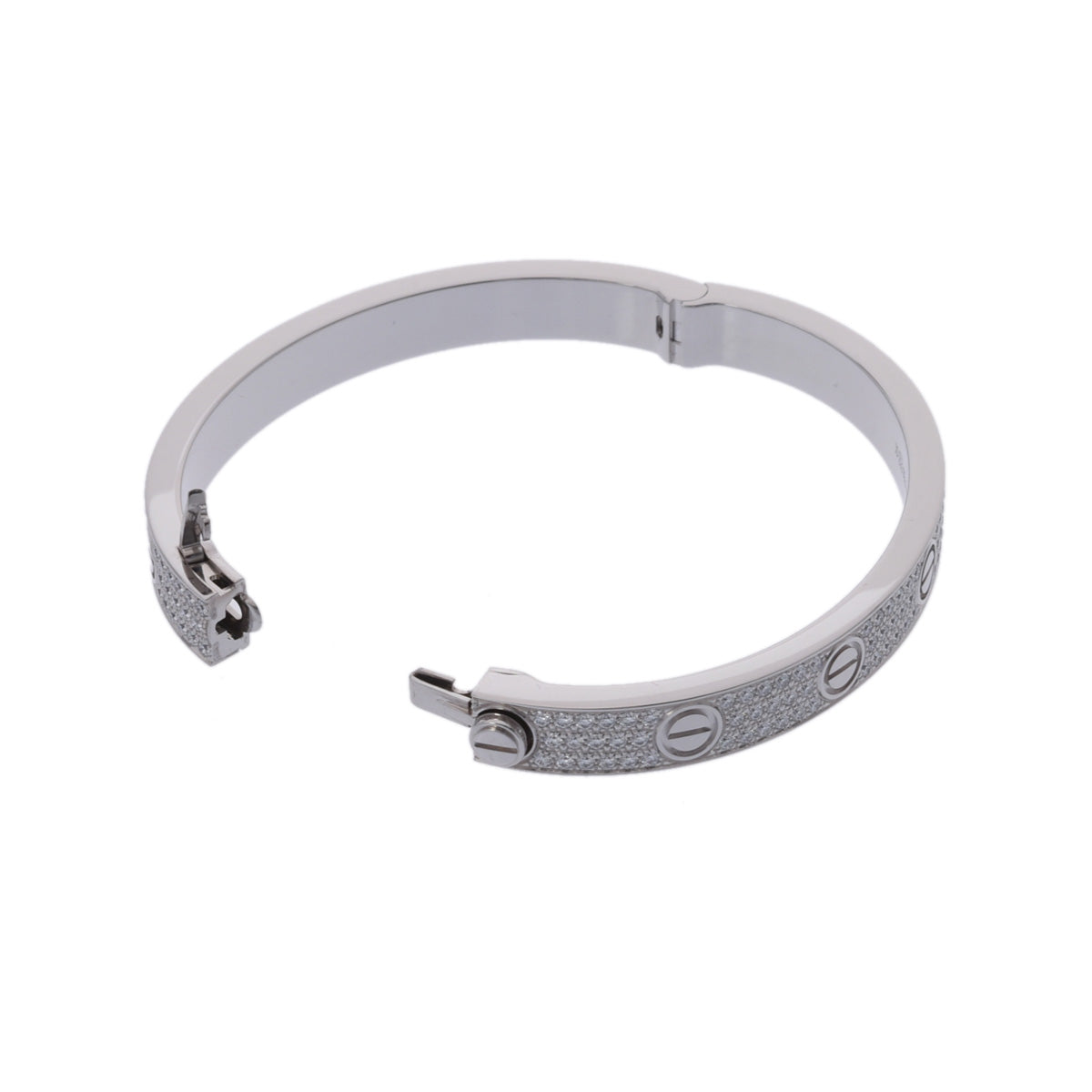 カルティエ ラブブレス クラシック パヴェダイヤ #16 レディース K18