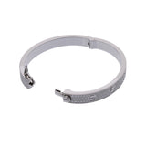 CARTIER カルティエ ラブブレス クラシック パヴェダイヤ #16 レディース K18ホワイトゴールド WG ブレスレット Aランク 中古 銀蔵