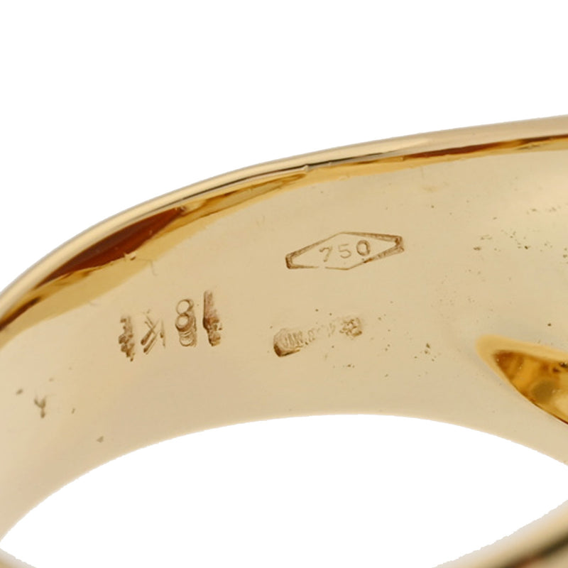 POMELLATO ポメラート ガーネット #13 13号 レディース K18イエローゴールド YG リング・指輪 Aランク 中古 銀蔵