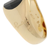 POMELLATO ポメラート ガーネット #13 13号 レディース K18イエローゴールド YG リング・指輪 Aランク 中古 銀蔵