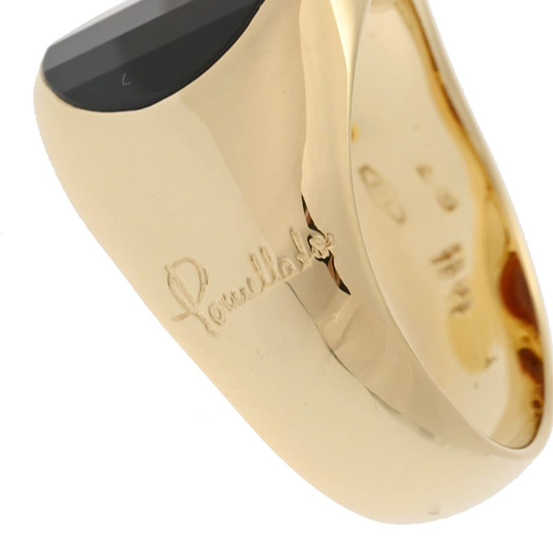 POMELLATO ポメラート ガーネット #13 13号 レディース K18イエローゴールド YG リング・指輪 Aランク 中古 銀蔵