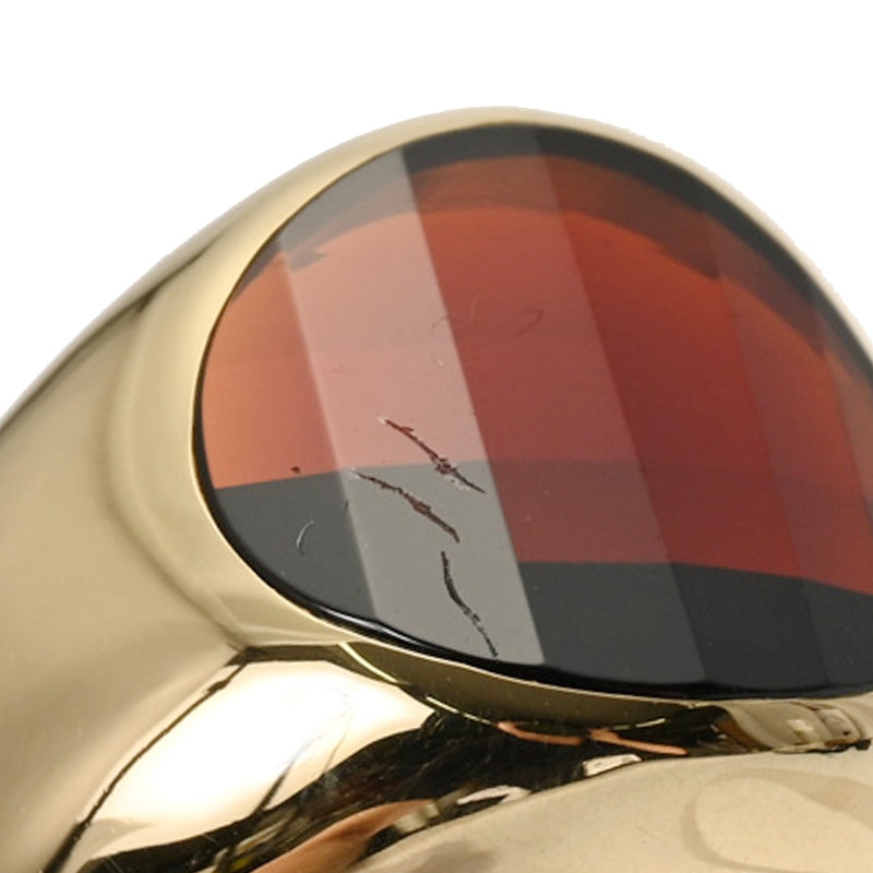 POMELLATO ポメラート ガーネット #13 13号 レディース K18イエローゴールド YG リング・指輪 Aランク 中古 銀蔵