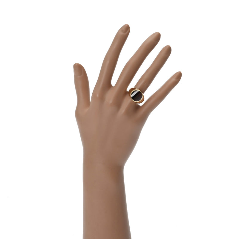 POMELLATO ポメラート ガーネット #13 13号 レディース K18イエローゴールド YG リング・指輪 Aランク 中古 銀蔵