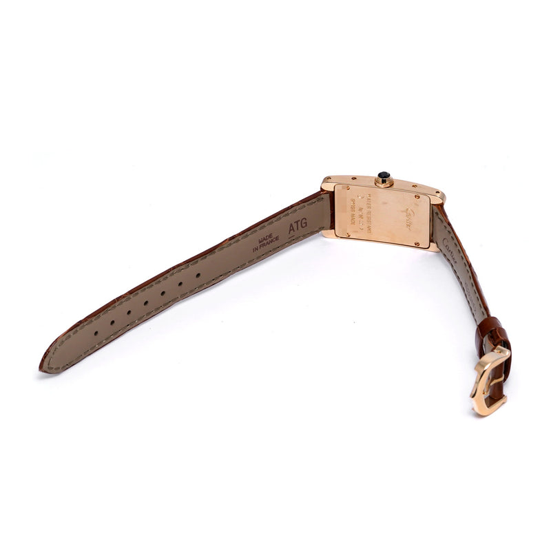 カルティエ タンクアメリカン W2601556 ホワイト レディース 腕時計 クォーツ 中古 銀蔵