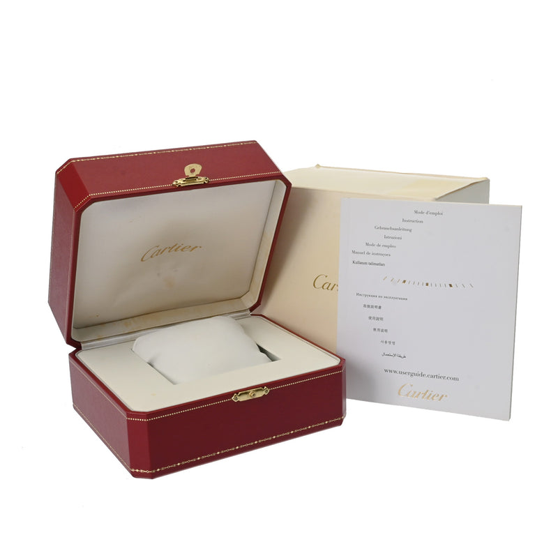 カルティエ タンクアメリカン W2601556 ホワイト レディース 腕時計 クォーツ 中古 銀蔵