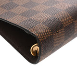 LOUIS VUITTON ルイヴィトン ダミエ ダミエアジェンダ MM ブラウン R20240 メンズ ダミエキャンバス 手帳カバー Aランク 中古 銀蔵