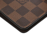 LOUIS VUITTON ルイヴィトン ダミエ ダミエアジェンダ MM ブラウン R20240 メンズ ダミエキャンバス 手帳カバー Aランク 中古 銀蔵
