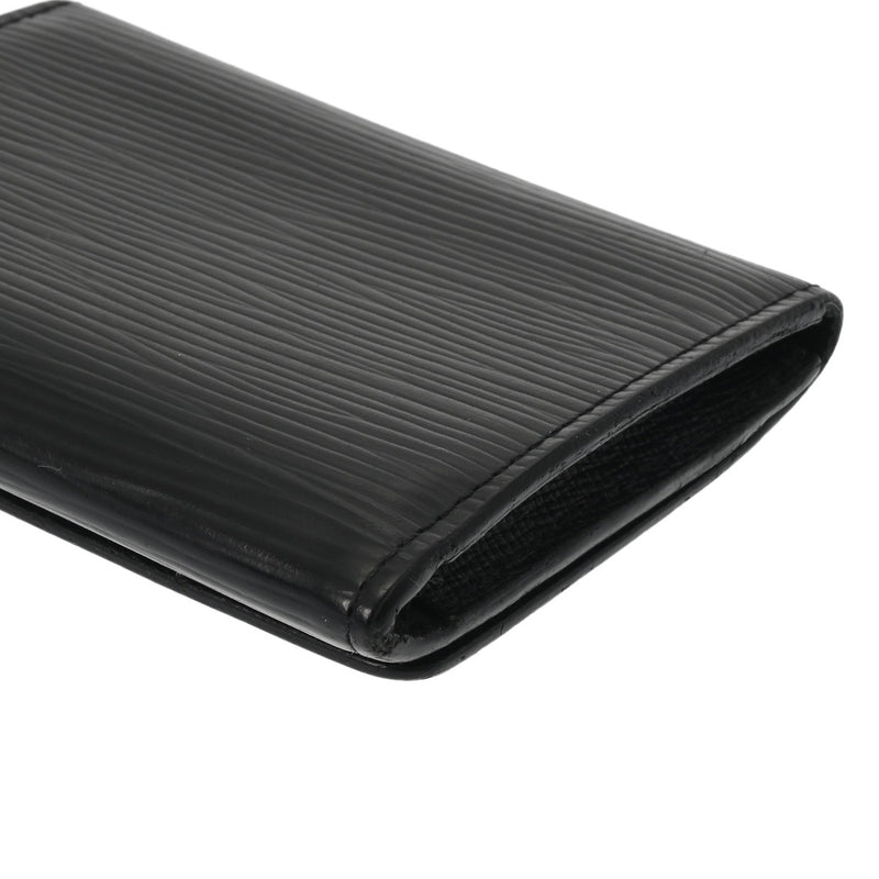 LOUIS VUITTON ルイヴィトン エピ アンヴェロップ カルト ドゥ ヴィジット 旧型 ノワール M56169 ユニセックス レザー 名刺入れ Bランク 中古 銀蔵