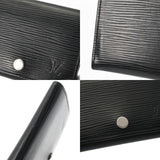 LOUIS VUITTON ルイヴィトン エピ アンヴェロップ カルト ドゥ ヴィジット 旧型 ノワール M56169 ユニセックス レザー 名刺入れ Bランク 中古 銀蔵
