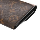LOUIS VUITTON ルイヴィトン モノグラムリバース ポルトフォイユ エミリー ブラウン/キャメル M82157 レディース モノグラムキャンバス 長財布 Aランク 中古 銀蔵