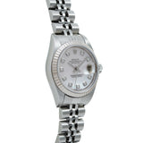 ロレックス デイトジャスト 10Pダイヤ 79174NG F番(2004年頃製造) ピンクシェル/ダイヤモンド レディース 腕時計 自動巻き 中古 銀蔵