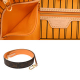 LOUIS VUITTON ルイヴィトン モノグラム ネヴァーフル インサイドアウト MM ブラウン ジョーヌ サフラン M11947 レディース モノグラムキャンバス トートバッグ 新品 銀蔵
