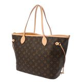 LOUIS VUITTON ルイヴィトン モノグラム ネヴァーフル インサイドアウト MM ブラウン ジョーヌ サフラン M11947 レディース モノグラムキャンバス トートバッグ 新品 銀蔵