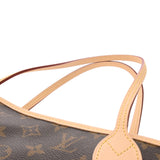 LOUIS VUITTON ルイヴィトン モノグラム ネヴァーフル インサイドアウト MM ブラウン ジョーヌ サフラン M11947 レディース モノグラムキャンバス トートバッグ 新品 銀蔵