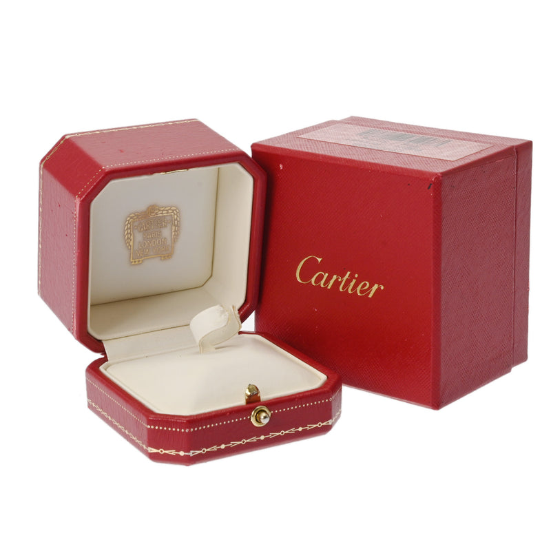 CARTIER カルティエ 2Cリング ダイヤ #49 8.5号 レディース K18ホワイトゴールド WG リング・指輪 Aランク 中古 銀蔵
