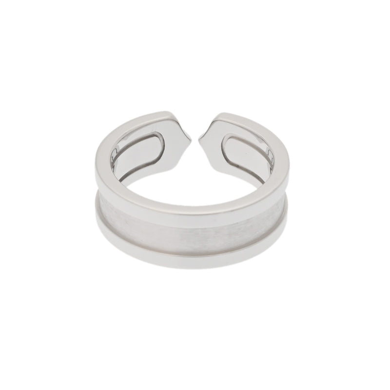 CARTIER カルティエ 2Cリング ダイヤ #49 8.5号 レディース K18ホワイトゴールド WG リング・指輪 Aランク 中古 銀蔵