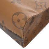 LOUIS VUITTON ルイヴィトン モノグラムリバース オンザゴー PM ブラウン M46373 レディース モノグラムキャンバス ハンドバッグ 未使用 銀蔵