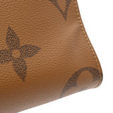 LOUIS VUITTON ルイヴィトン モノグラムリバース オンザゴー PM ブラウン M46373 レディース モノグラムキャンバス ハンドバッグ 未使用 銀蔵