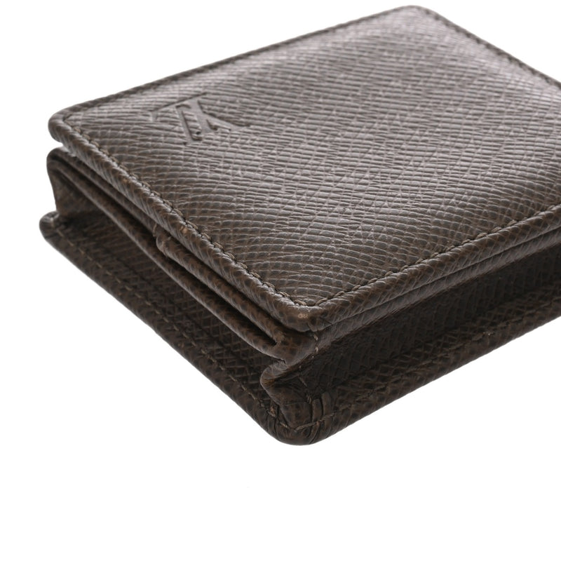 LOUIS VUITTON ルイヴィトン タイガ ポルトモネ ボワット グリズリ― M30388 メンズ レザー コインケース ABランク 中古 銀蔵