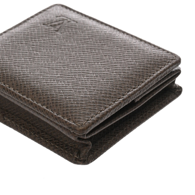 LOUIS VUITTON ルイヴィトン タイガ ポルトモネ ボワット グリズリ― M30388 メンズ レザー コインケース ABランク 中古 銀蔵