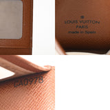 LOUIS VUITTON ルイヴィトン モノグラム ポルト2カルト ヴェルティカル ブラウン M60533 ユニセックス モノグラムキャンバス パスケース Bランク 中古 銀蔵