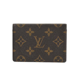 LOUIS VUITTON ルイヴィトン モノグラム ポルト2カルト ヴェルティカル ブラウン M60533 ユニセックス モノグラムキャンバス パスケース Bランク 中古 銀蔵