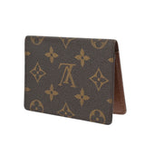 LOUIS VUITTON ルイヴィトン モノグラム ポルト2カルト ヴェルティカル ブラウン M60533 ユニセックス モノグラムキャンバス パスケース Bランク 中古 銀蔵