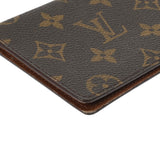 LOUIS VUITTON ルイヴィトン モノグラム ポルト2カルト ヴェルティカル ブラウン M60533 ユニセックス モノグラムキャンバス パスケース Bランク 中古 銀蔵