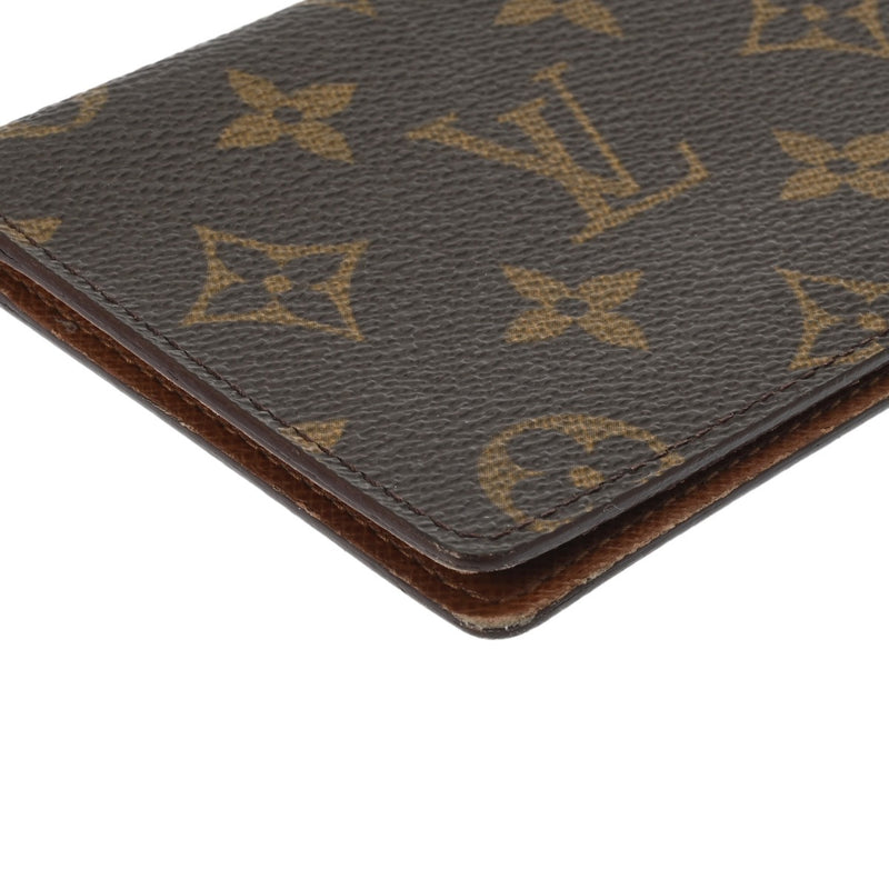 LOUIS VUITTON ルイヴィトン モノグラム ポルト2カルト ヴェルティカル ブラウン M60533 ユニセックス モノグラムキャンバス パスケース Bランク 中古 銀蔵
