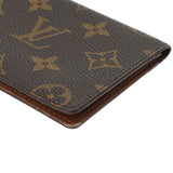 LOUIS VUITTON ルイヴィトン モノグラム ポルト2カルト ヴェルティカル ブラウン M60533 ユニセックス モノグラムキャンバス パスケース Bランク 中古 銀蔵