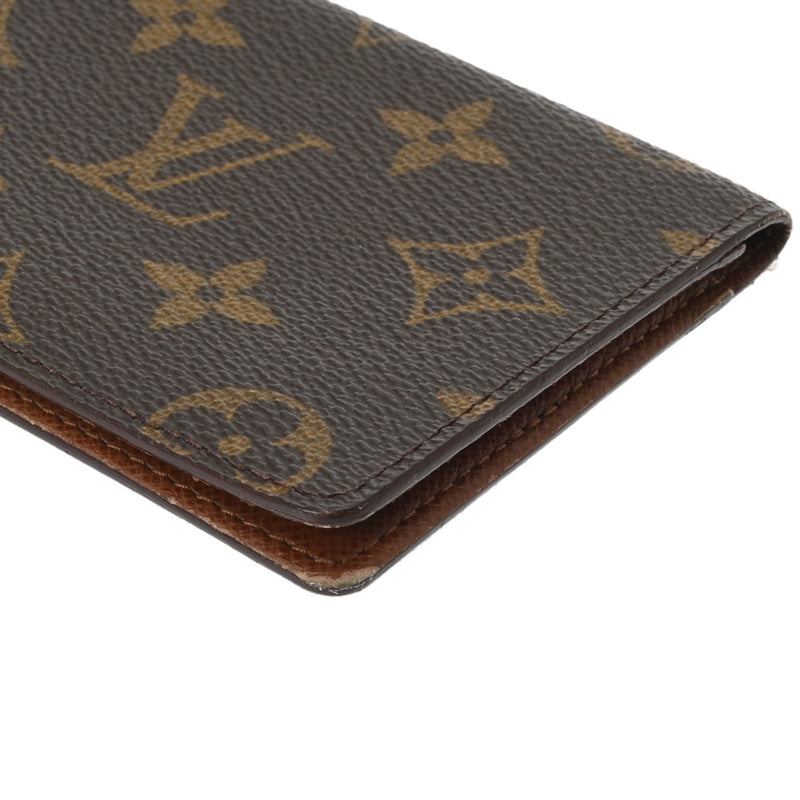 LOUIS VUITTON ルイヴィトン モノグラム ポルト2カルト ヴェルティカル ブラウン M60533 ユニセックス モノグラムキャンバス パスケース Bランク 中古 銀蔵