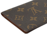 LOUIS VUITTON ルイヴィトン モノグラム ポルト2カルト ヴェルティカル ブラウン M60533 ユニセックス モノグラムキャンバス パスケース Bランク 中古 銀蔵