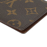 LOUIS VUITTON ルイヴィトン モノグラム ポルト2カルト ヴェルティカル ブラウン M60533 ユニセックス モノグラムキャンバス パスケース Bランク 中古 銀蔵